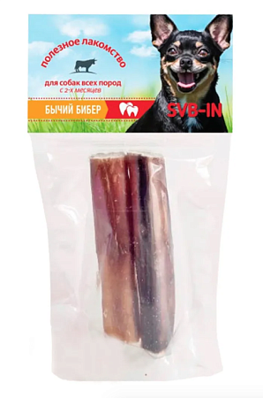 Купить svb-in лакомство для собак мелких и средних пород, бибер бычий