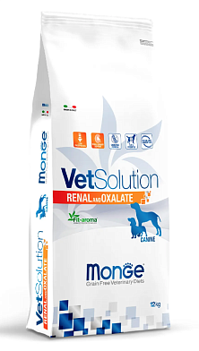 Monge VetSolution Dog Renal and Oxalate сухой корм для взрослых собак всех пород при ХПН