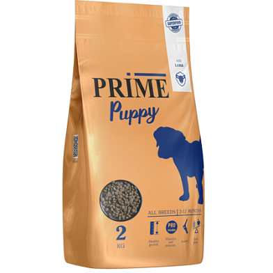 Prime PUPPY сухой корм для щенков всех пород с ягненком