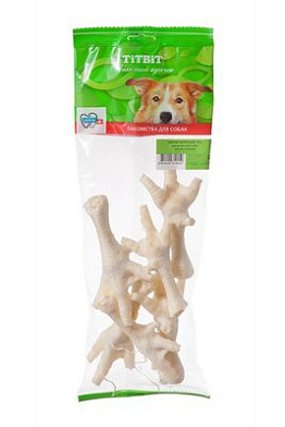 TiTBiТ лакомство для собак лапки куриные, упаковка XXL