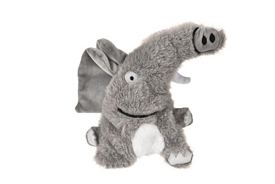 Homepet игрушка для собак слоник плюш с пищалкой