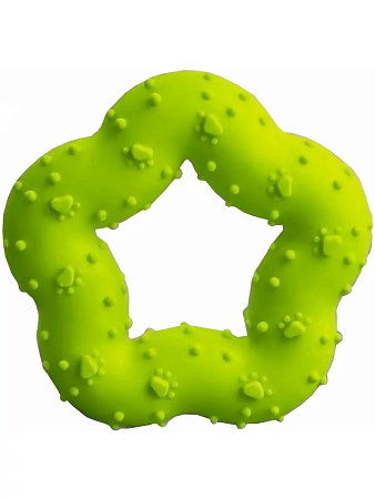 Купить homepet игрушка для собак звездочка зеленая