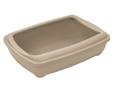 Yami-Yami туалет для кошек глубокий, большой, бежевый