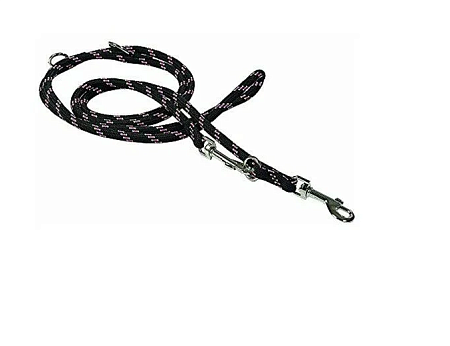 Купить beeztees Поводок для собак нейлоновый регулируемый тренировочный черный