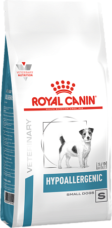 Купить royal canin hypoallergenic сухой корм для собак мелких пород с пищевой аллергией или непереносимостью