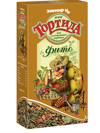 Купить Зоомир "Тортила Фито" корм для сухопутных черепах