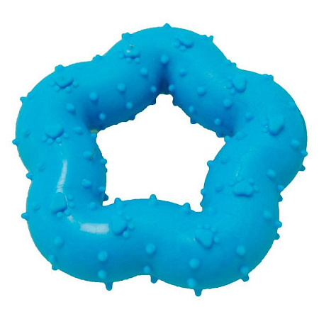 Купить homepet игрушка для собак звезда с рисунком лапки tpr