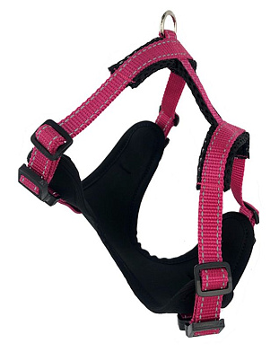 ZOOexpress Fresh Line шлейка для собак, малиновая