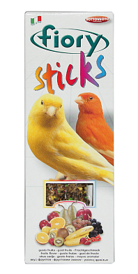 FIORY Sticks лакомство палочки для канареек с фруктами