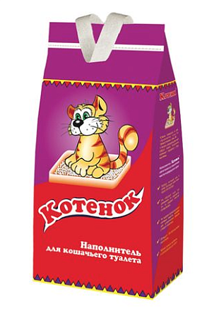 Купить Котенок наполнитель для кошек впитывающий