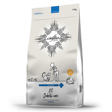 CRAFTIA GALENA CAT DIABETIC CARE сухой корм для взрослых кошек при сахарном диабете