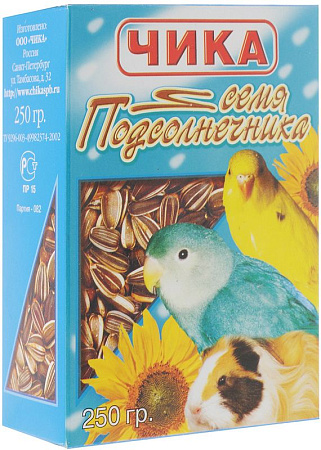 Купить Чика лакомство Семя подсолнечника для животных