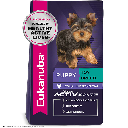 Купить eukanuba сухой корм для щенков миниатюрных пород с курицей