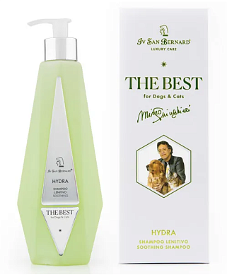 Iv San Bernard ISB The Best Line Hydra шампунь против раздражений и перхоти с экстрактом лаванды для собак и кошек