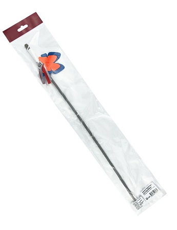 Купить zooexpress удочка для кошек пластиковая "Бабочка"