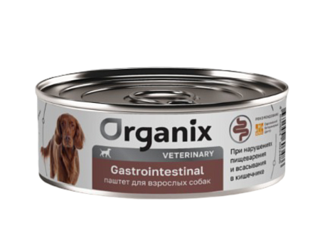 Купить organix vet gastrointestinal консервы для взрослых собак при нарушениях пищеварения