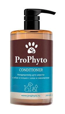 ProPhyto CONDITIONER Кондиционер для собак и кошек с растительными экстрактами для увлажнения, укрепления и придания блеска шерсти