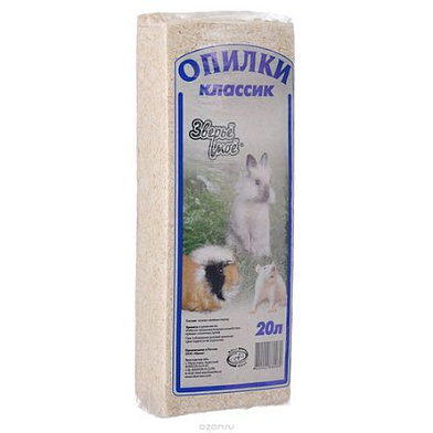 Зверье Мое для грызунов Брикет Опилки "Классик"