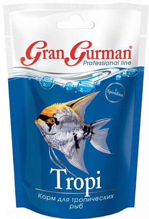 Купить ЗООМИР gran gurman корм для тропических рыб "tropi"
