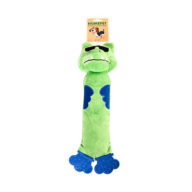 Homepet SEASIDE игрушка для собак дракон с пищалкой плюш