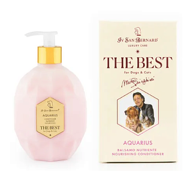 Iv San Bernard ISB The Best Line Aquarius кондиционер для восстановления и питания шерсти с экстрактом виноградной лозы для собак и кошек