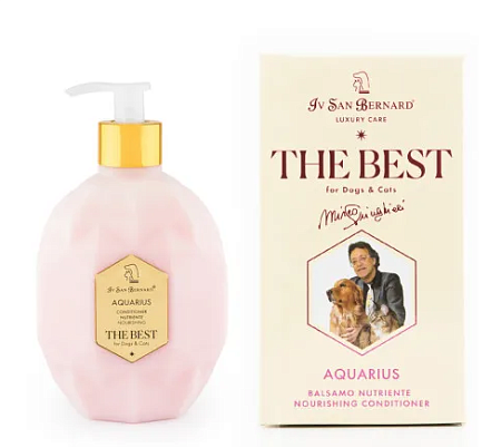 Купить iv san bernard isb the best line aquarius кондиционер для восстановления и питания шерсти с экстрактом виноградной лозы для собак и кошек