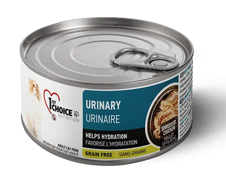 Купить 1st choice urinary влажный корм для взрослых кошек с курицей и клюквой (банка)