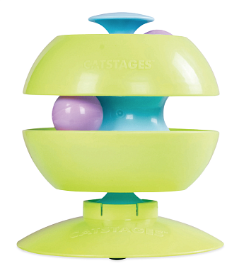 Catstages Игрушка для кошек трек "Шар трансформер 3 в 1"
