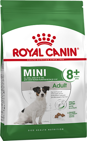 Купить royal canin mini adult сухой корм для пожилых собак малых пород