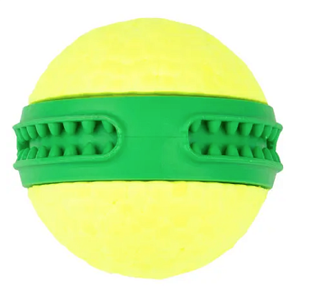 Купить mr.kranch игрушка для собак мяч Зубастик, зеленый