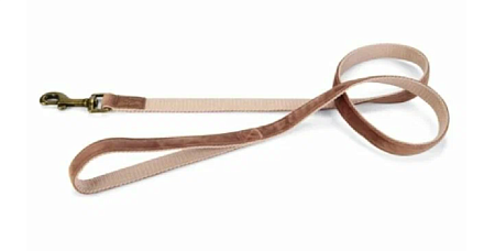 Купить beeztees Поводок для собак вельветовый velura розовый