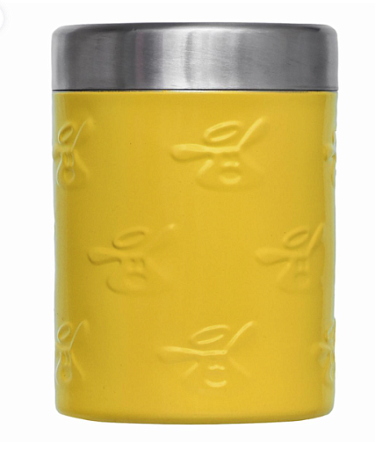 Купить tappi Бутт контейнер металлический для хранения корма для собак и кошек, жёлтый