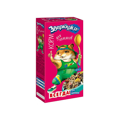 ЗООМИР Зверюшки Сухой корм для хомяков