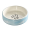 Homepet миска для мелких грызунов керамическая голубая