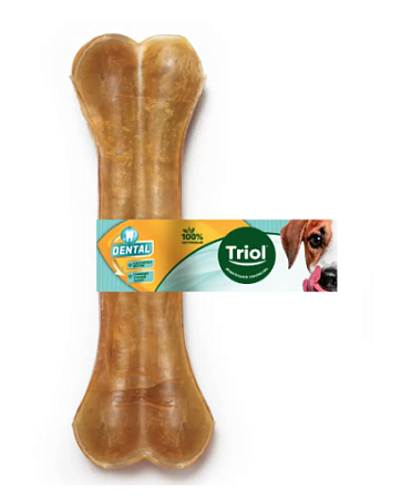 Купить triol dental лакомство для собак Кость жевательная