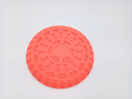 Купить homepet игрушка для собак фрисби оранжевая