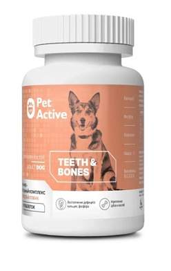 BioPetActive мультивитаминный комплекс для собак для укрепления зубов и костей