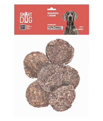 Smart Dog лакомства лакомство для собак медальоны с тыквой