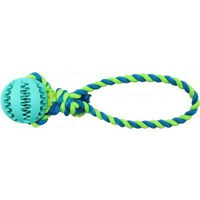 Homepet DENTAL игрушка для собак мяч на канате