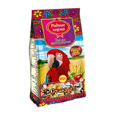 Родные корма Стандарт Сухой корм для крупных попугаев
