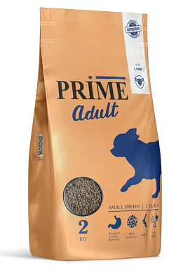Prime ADULT SMALL сухой корм для взрослых собак мелких пород с ягненком