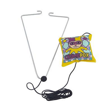 Антицарапки дразнилка для кошек на резинке с креплением на дверной проем с валерианой