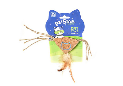 PetStar игрушка для собак ДИНОЗАВРИК для лакомств, плюшевый, резиновая вставка