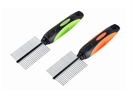 Купить nunbell Расческа для собак и кошек с редкими зубьями