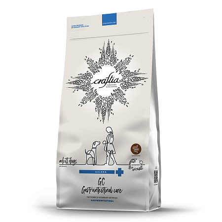 Купить craftia galena dog gastrointestinal care сухой корм для взрослых собак всех пород при заболеваниях ЖКТ