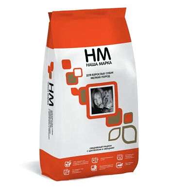 Наша Марка сухой корм для взрослых собак малых пород