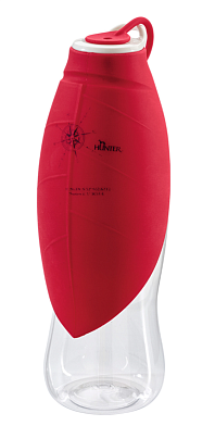 Hunter List бутылка пластиковая для воды для собак и кошек, красная