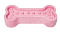 Homepet Foam Puppy игрушка для собак, кость, розовая