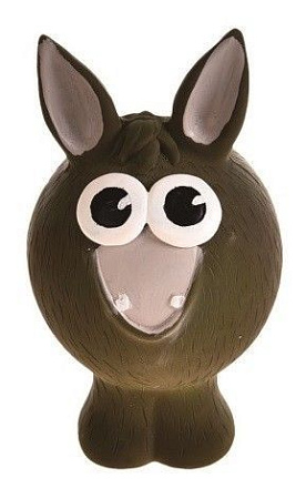 Купить homepet bubble игрушка для собак ослик с пищалкой латекс
