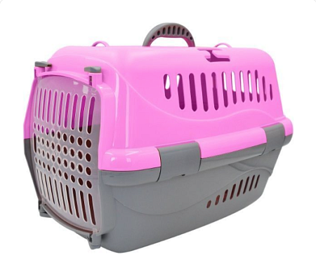 Купить homepet переноска для собак и кошек розовая